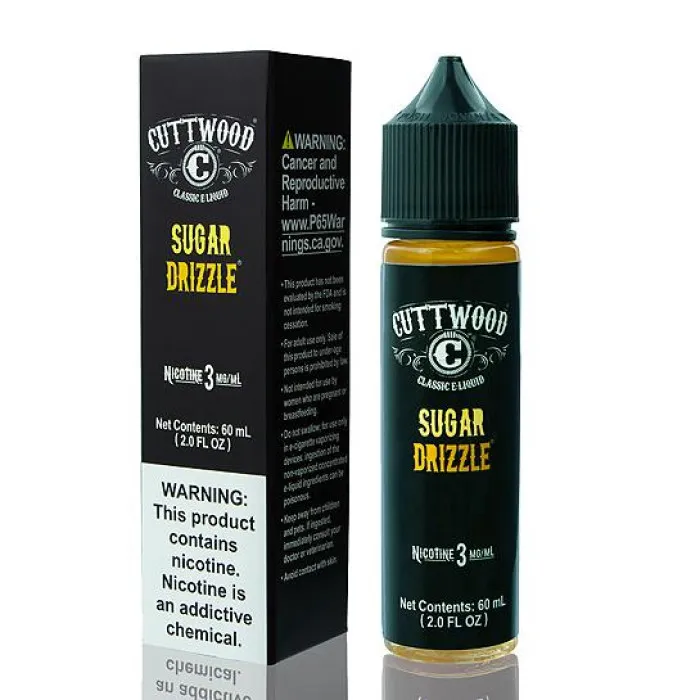 CUTTWOOD E-LIQUIDS - SUGAR DRIZZLE - 60ML