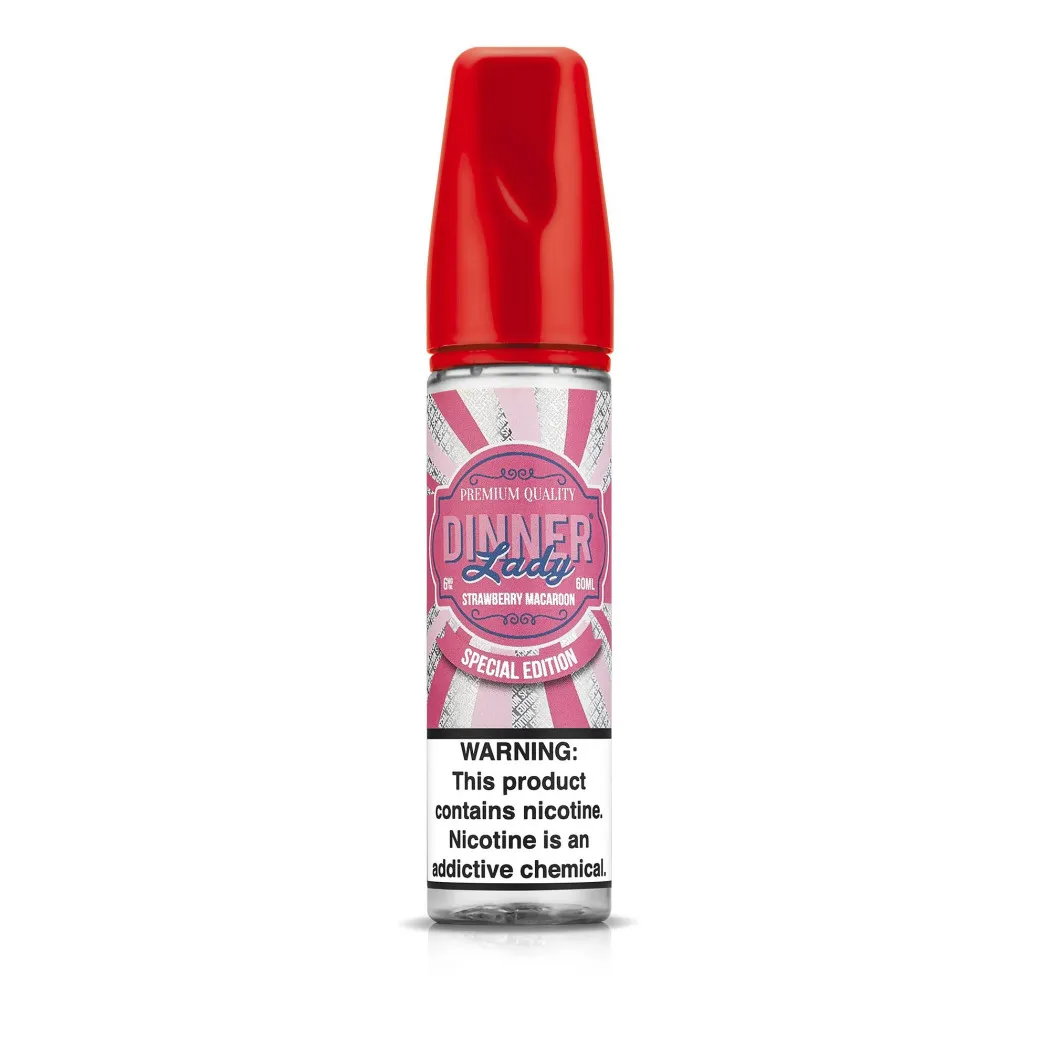 DINNER LADY DESSERTS - STRAWBERRY MACAROON - 60ML