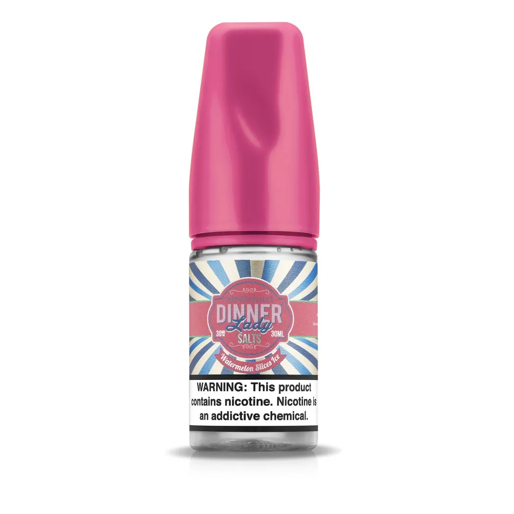 DINNER LADY SALTS FRUITS ICE - WATERMELON SLICES ICE NIC SALT - 30ML