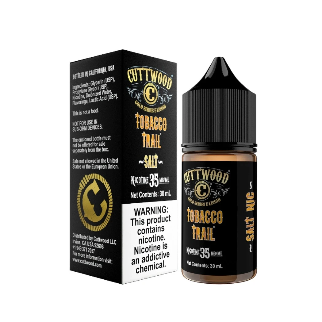 CUTTWOOD SALT - TOBACCO TRAIL - 30ML