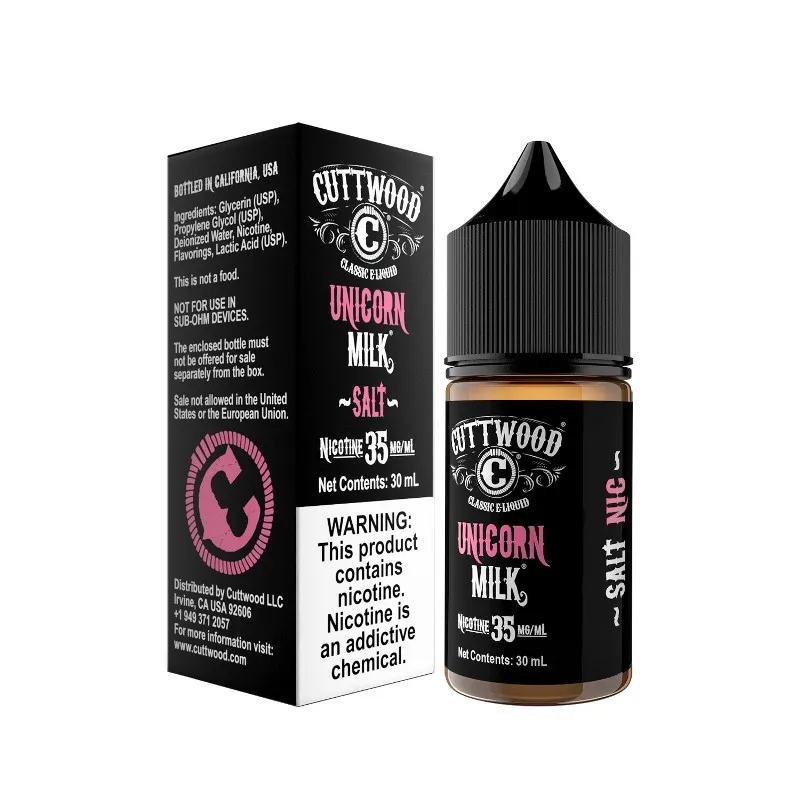 CUTTWOOD SALT - UNICORN MILK - 30ML CUTTWOOD SALT - UNICORN MILK - 30ML