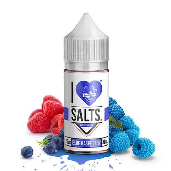 I LOVE SALTS BY MAD HATTER - BLUE RASPBERRY - 30ML