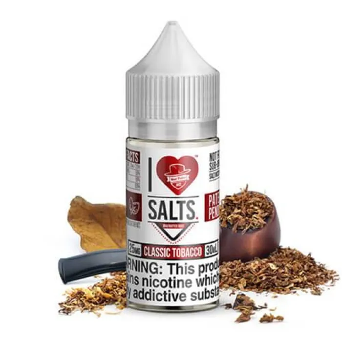I LOVE SALTS BY MAD HATTER - CLASSIC TOBACCO - 30ML