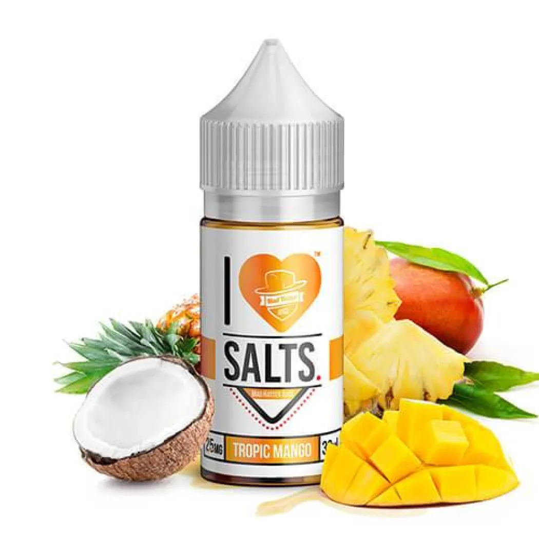 I LOVE SALTS BY MAD HATTER - TROPIC MANGO - 30ML