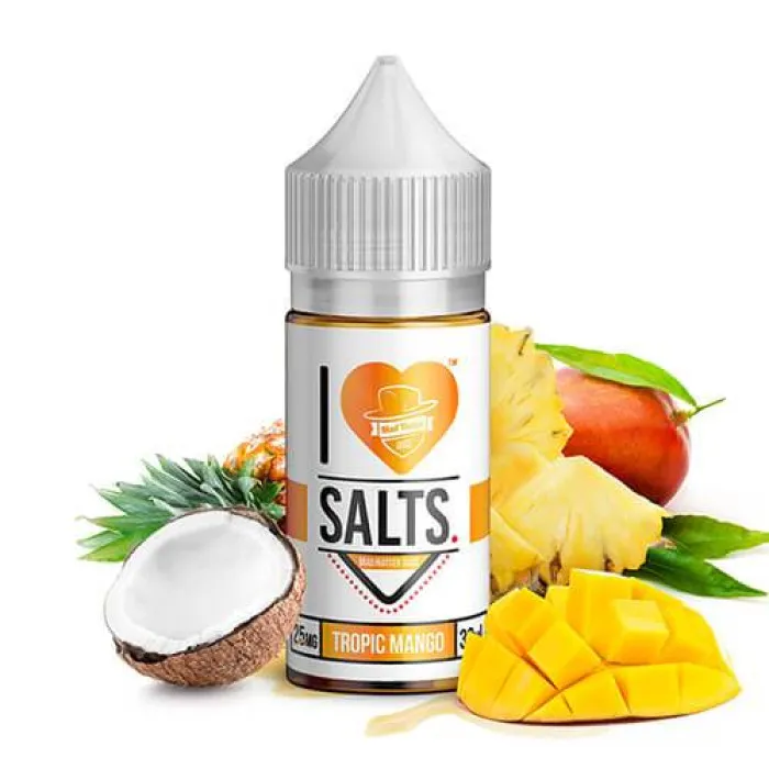 I LOVE SALTS BY MAD HATTER - TROPIC MANGO - 30ML I LOVE SALTS BY MAD HATTER - TROPIC MANGO - 30ML