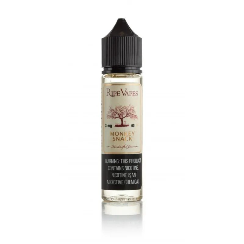 RIPE VAPES HANDCRAFTED JOOSE - MONKEY SNACK - 60ML