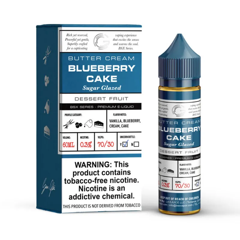 GLAS BASIX BSX SERIES - BLUEBERRY CAKE - 60ML