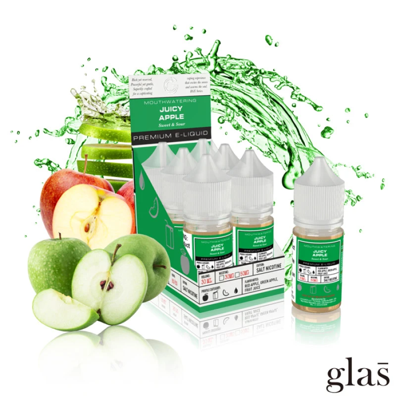 GLAS BASIX BSX Nic Salts - Juicy Apple - 30ml