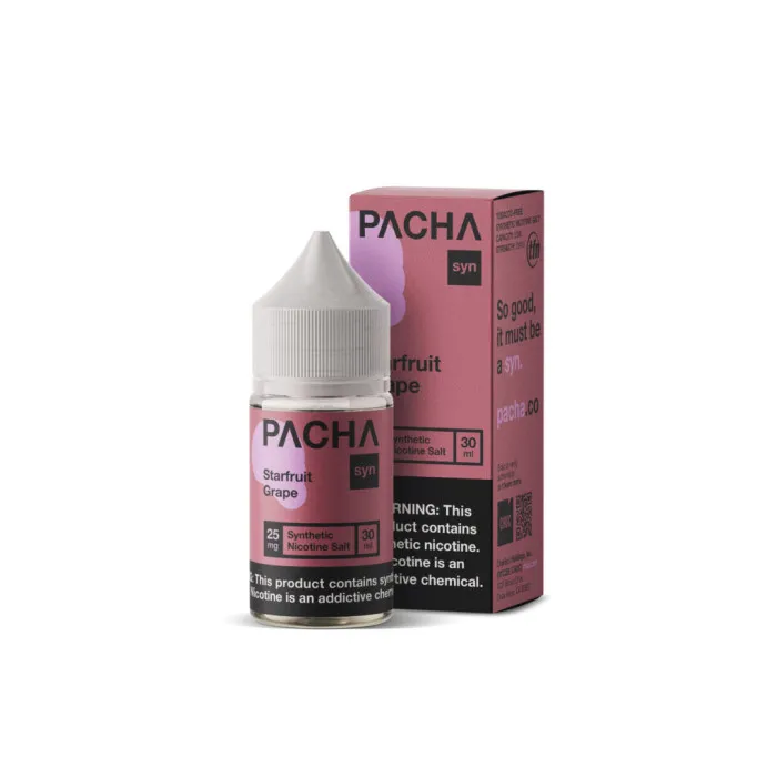 PACHAMAMA SYN SALTS TFN - STARFRUIT GRAPE - 30ML
