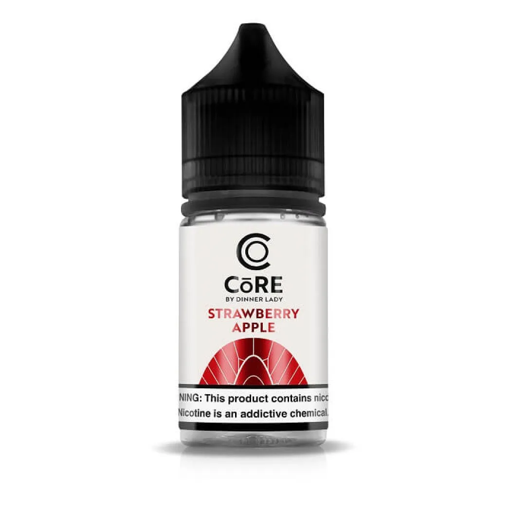 CORE SALT BY DINNER LADY - STRAWBERRY APPLE - 30ML