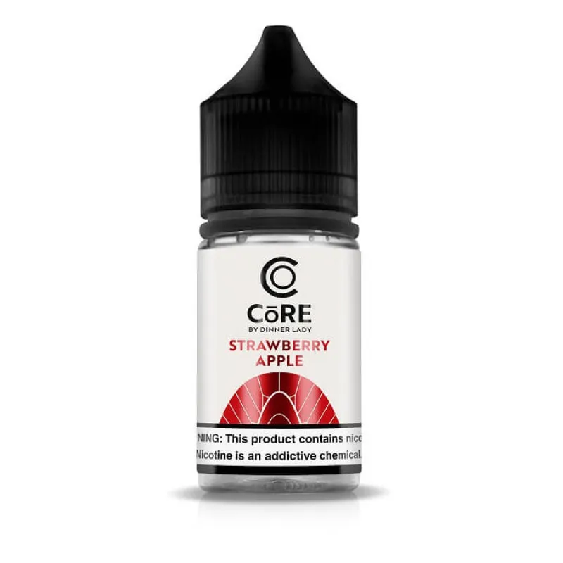 CORE SALT BY DINNER LADY - STRAWBERRY APPLE - 30ML