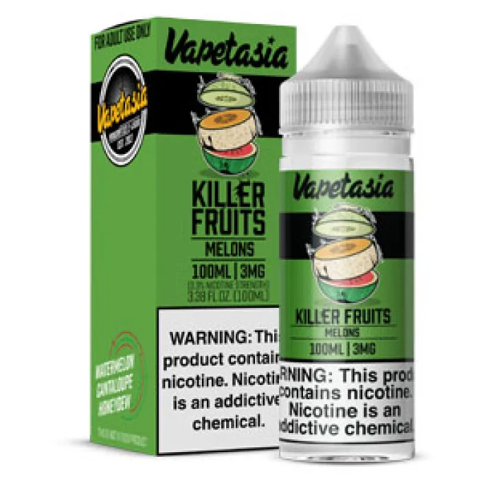VAPETASIA - KILLER FRUITS MELONS - 100ML