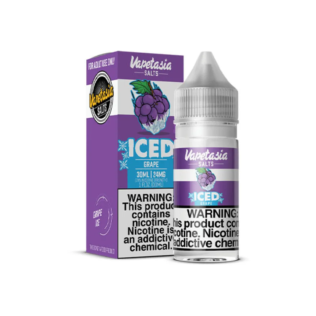 VAPETASIA SALTS - KILLER FRUITS ICED GRAPE - 30ML