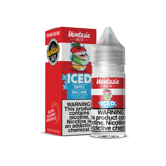 VAPETASIA SALTS - KILLER FRUITS ICED TRAPPLE - 30ML