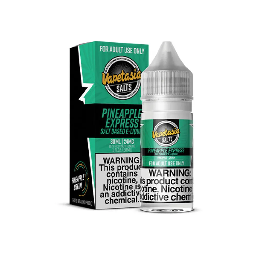 VAPETASIA SALTS - PINEAPPLE EXPRESS - 30ML