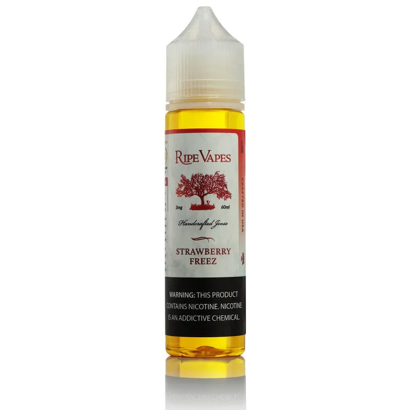 RIPE VAPES HANDCRAFTED JOOSE - STRAWBERRY FREEZ - 60ML