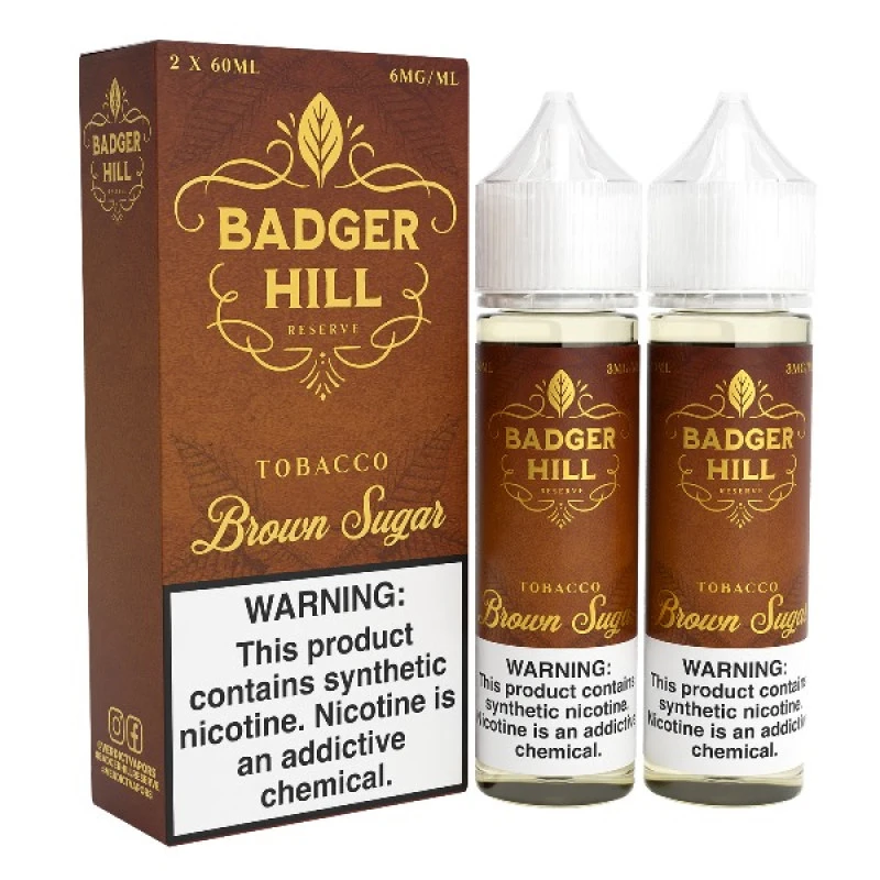 BADGER HILL - BROWN SUGAR - 120ML BADGER HILL - BROWN SUGAR - 120ML