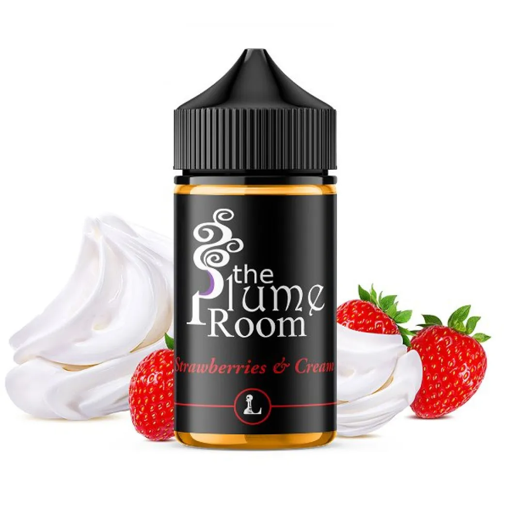 PLUME ROOM BY FIVE PAWNS - STRAWBERRIES & CREAM - 60ML
