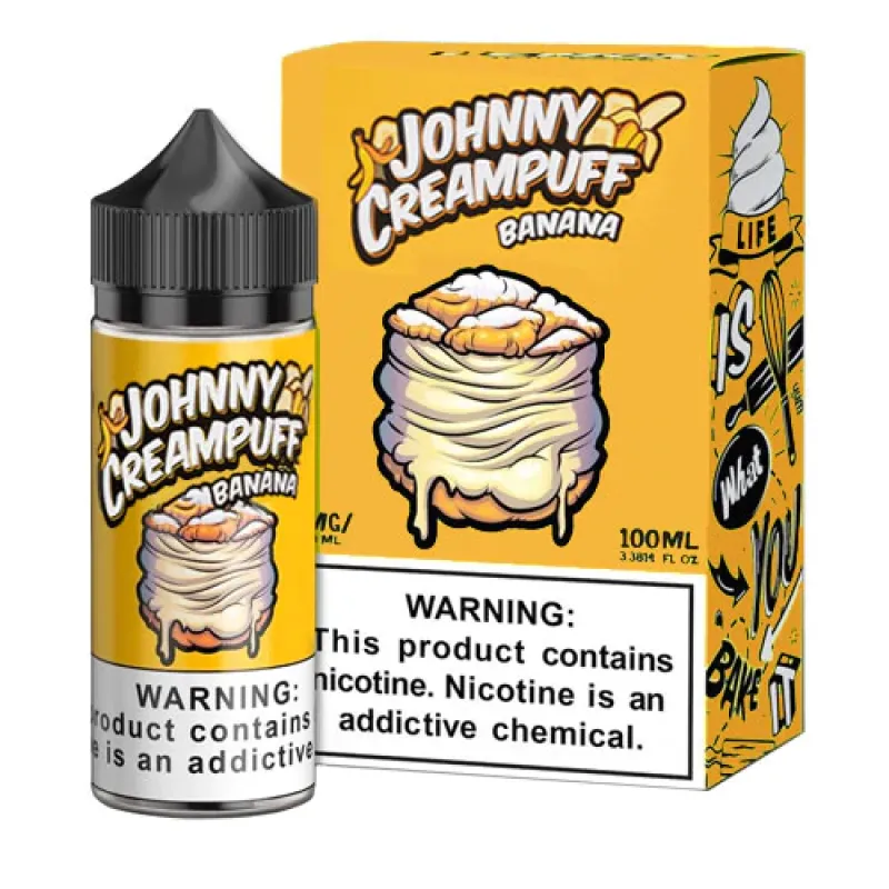 JOHNNY CREAMPUFF BY TINTED BREW - BANANA - 100ML