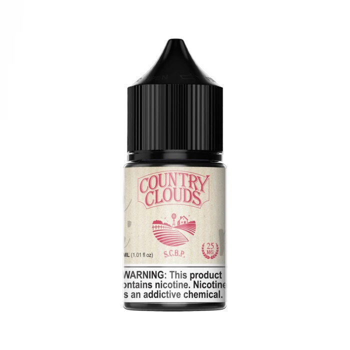 Country Clouds Salt - Strawberry Cornbread Pudding (S.C.B.P) - 30ml