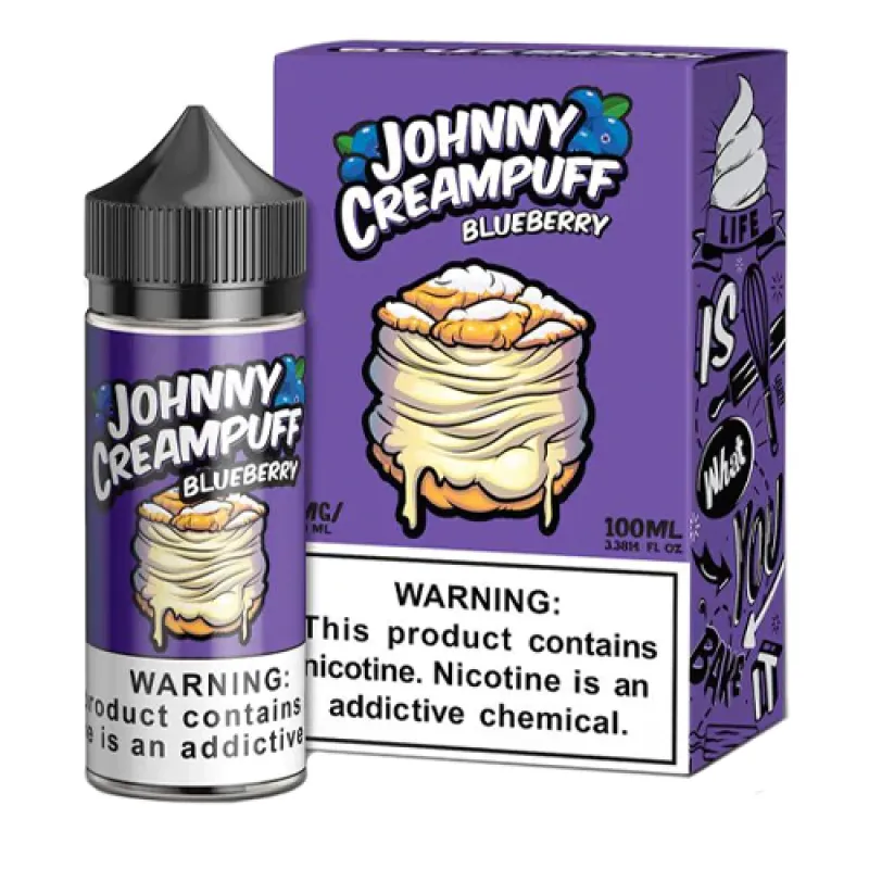 JOHNNY CREAMPUFF BY TINTED BREW - BLUEBERRY - 100ML JOHNNY CREAMPUFF BY TINTED BREW - BLUEBERRY - 100ML