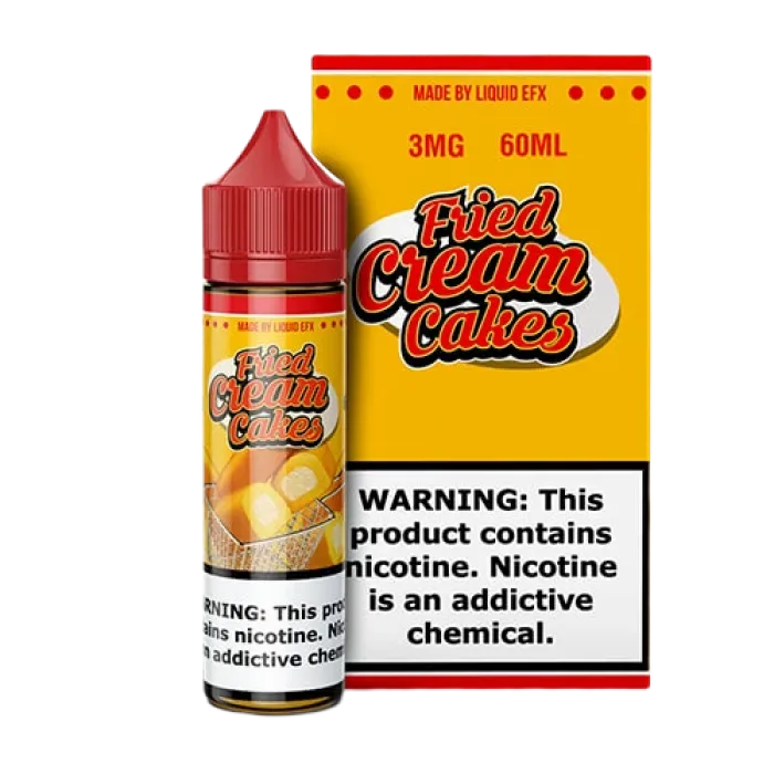 LIQUID EFX VAPE - FRIED CREAM CAKES - 60ML LIQUID EFX VAPE - FRIED CREAM CAKES - 60ML