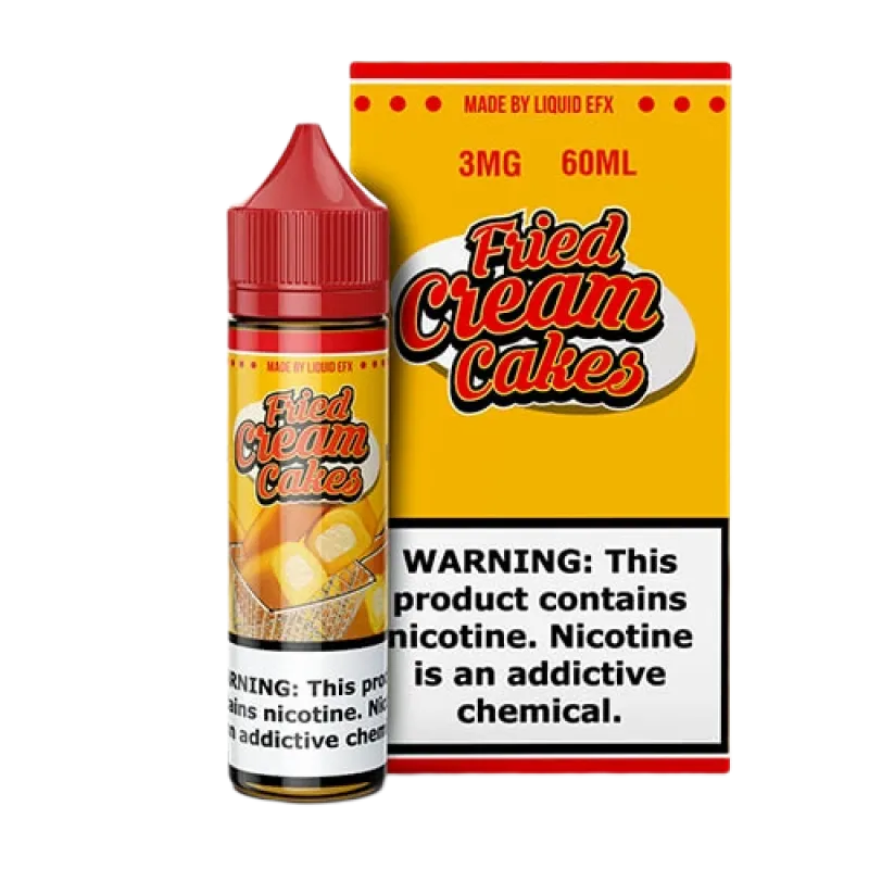 LIQUID EFX VAPE - FRIED CREAM CAKES - 60ML LIQUID EFX VAPE - FRIED CREAM CAKES - 60ML