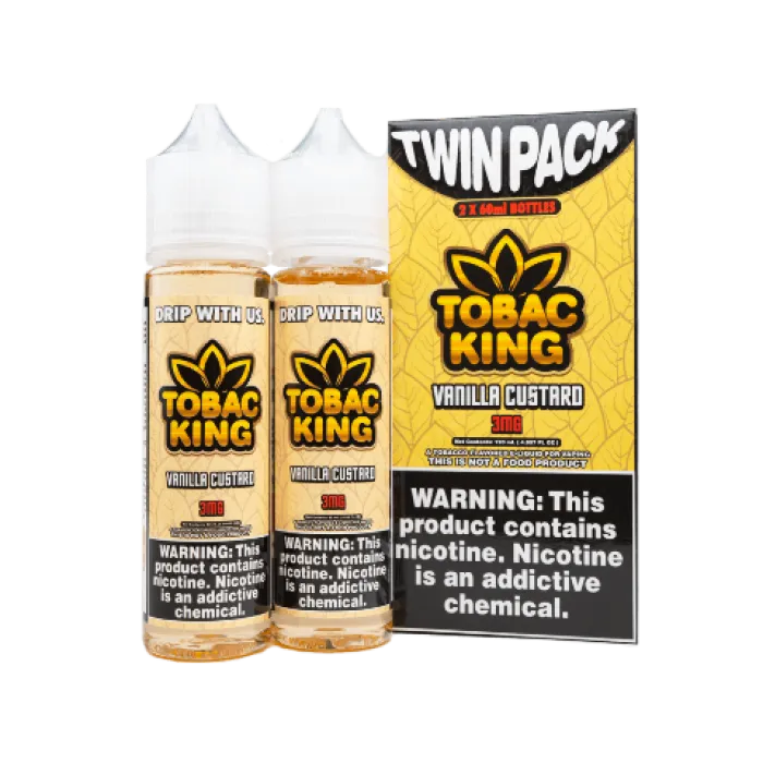 TOBAC KING - VANILLA CUSTARD TOBACCO - 60ML