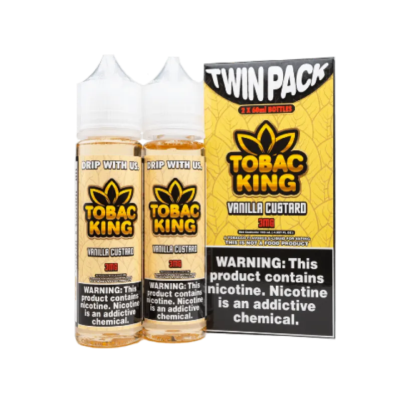 TOBAC KING - VANILLA CUSTARD TOBACCO - 60ML