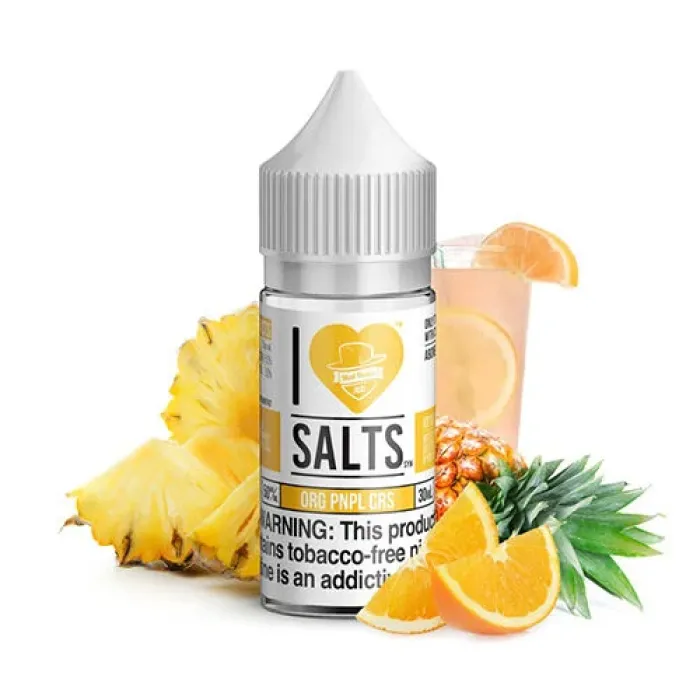 I LOVE SALTS BY MAD HATTER - ORANGE PINEAPPLE CRUSH - 30ML