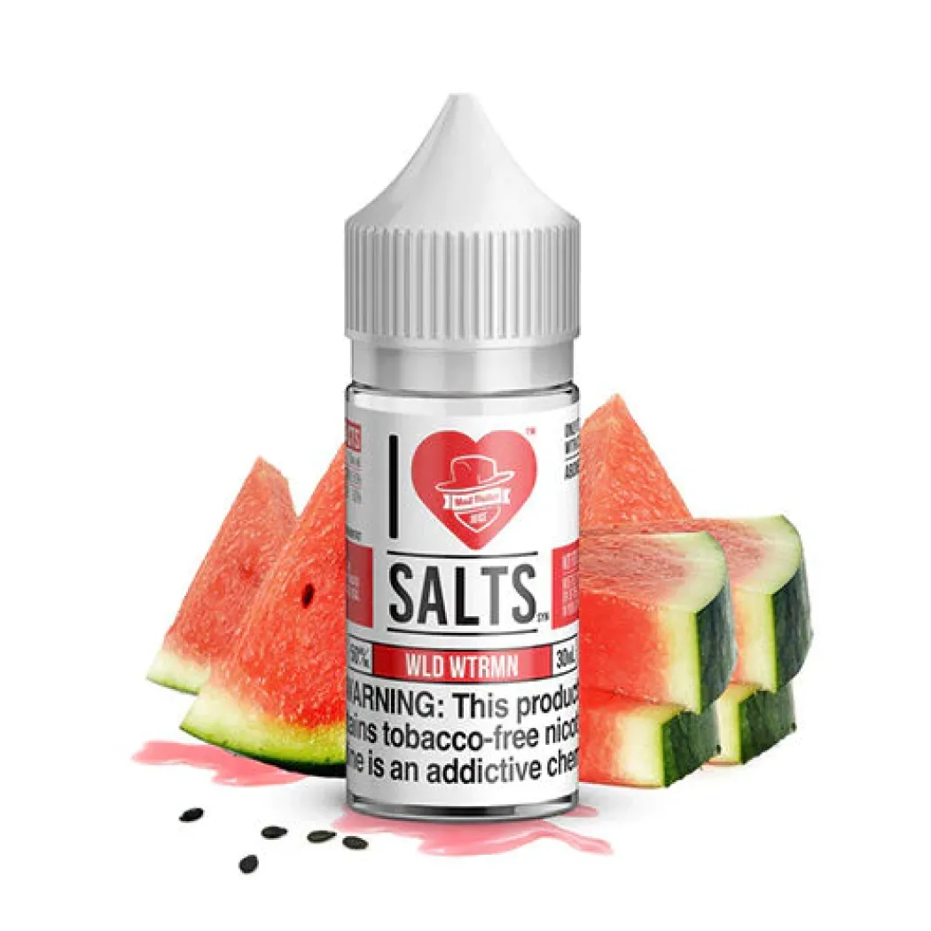 I LOVE SALTS BY MAD HATTER - WILD WATERMELON - 30ML