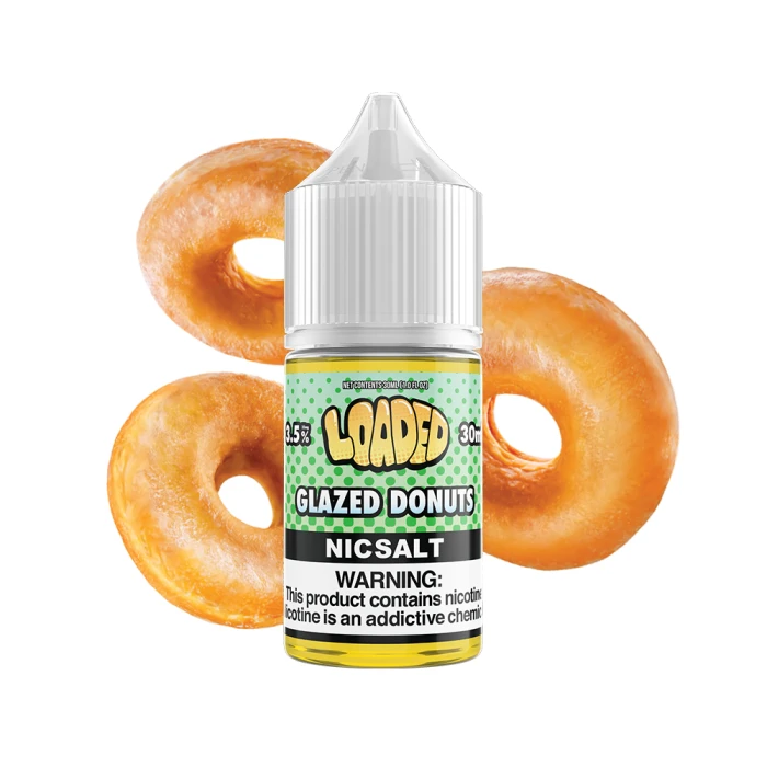 Loaded E-Liquid Nic Salt - Glazed Donuts - 30ml