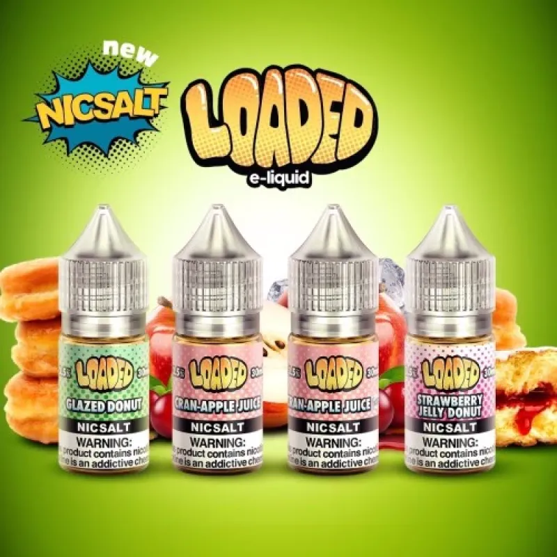 LOADED E-LIQUID NIC SALT - COOKIE BUTTER - 30ML LOADED E-LIQUID NIC SALT - COOKIE BUTTER - 30ML