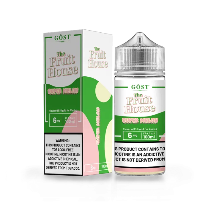 THE FRUIT HOUSE BY GOST VAPOR - SUPER MELON - 100ML