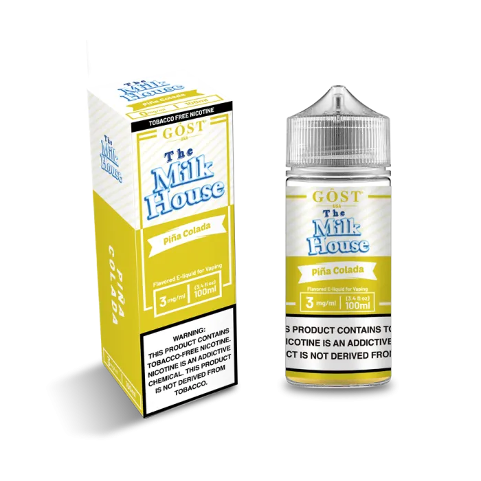 THE MILK HOUSE BY GOST VAPOR - PINA COLADA - 100ML