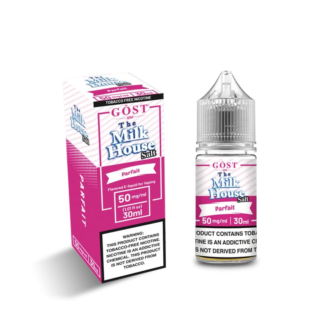 THE MILK HOUSE SALT BY GOST VAPOR - PARFAIT SALT - 30ML