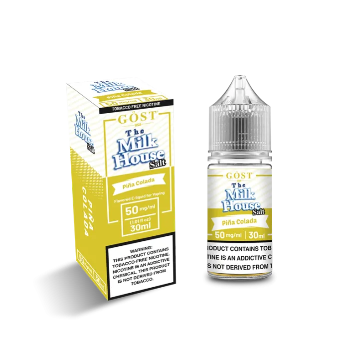THE MILK HOUSE SALT BY GOST VAPOR - PINA COLADA SALT - 30ML