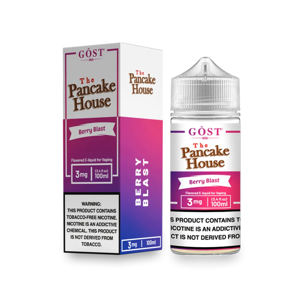 THE PANCAKE HOUSE BY GOST VAPOR - BERRY BLAST - 100ML