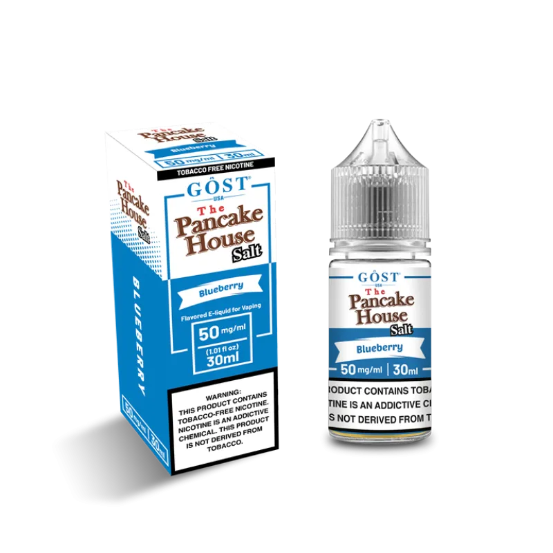 THE PANCAKE HOUSE SALT BY GOST VAPOR - BLUEBERRY SALT - 30ML