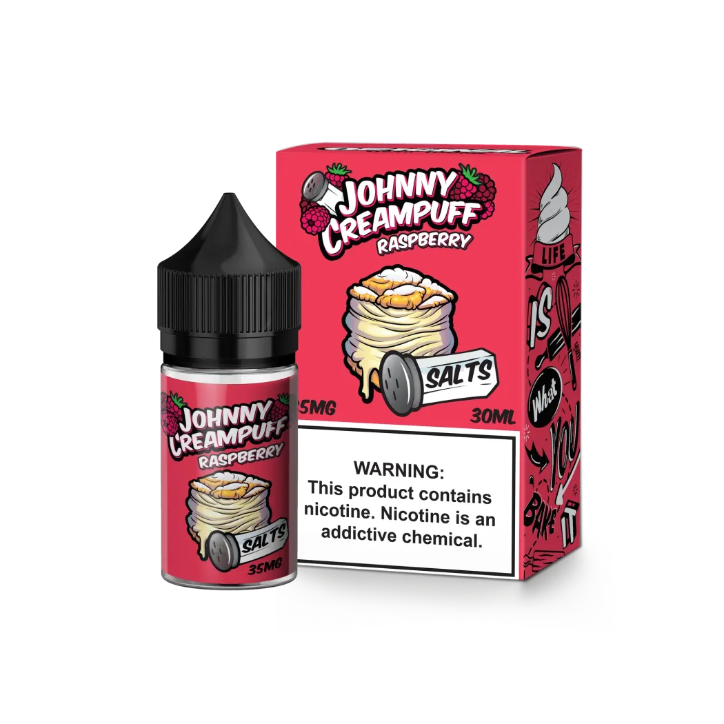 JOHNNY CREAMPUFF SALTS - RASPBERRY - 30ML