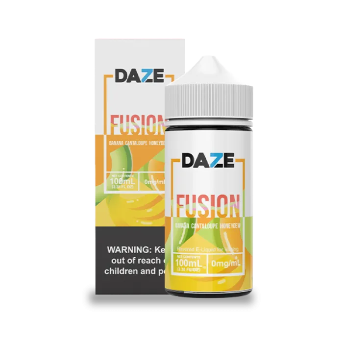 7DAZE FUSION TFN - BANANA CANTALOUPE HONEYDEW - 100ML