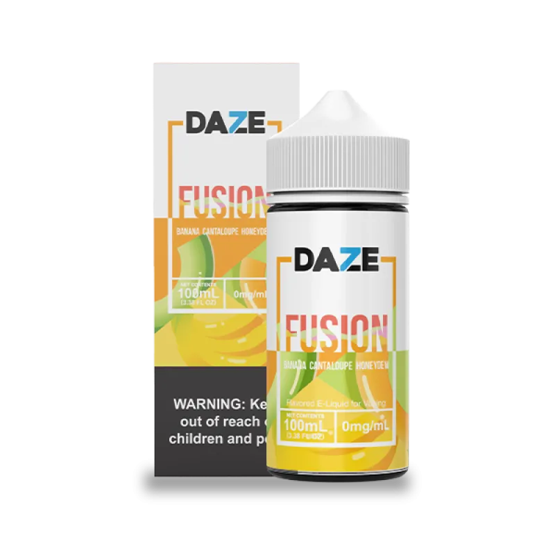 7DAZE FUSION TFN - BANANA CANTALOUPE HONEYDEW - 100ML