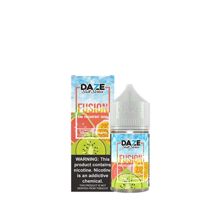 7Daze Fusion TFN Salt - Kiwi Passionfruit Guava Iced - 30ml