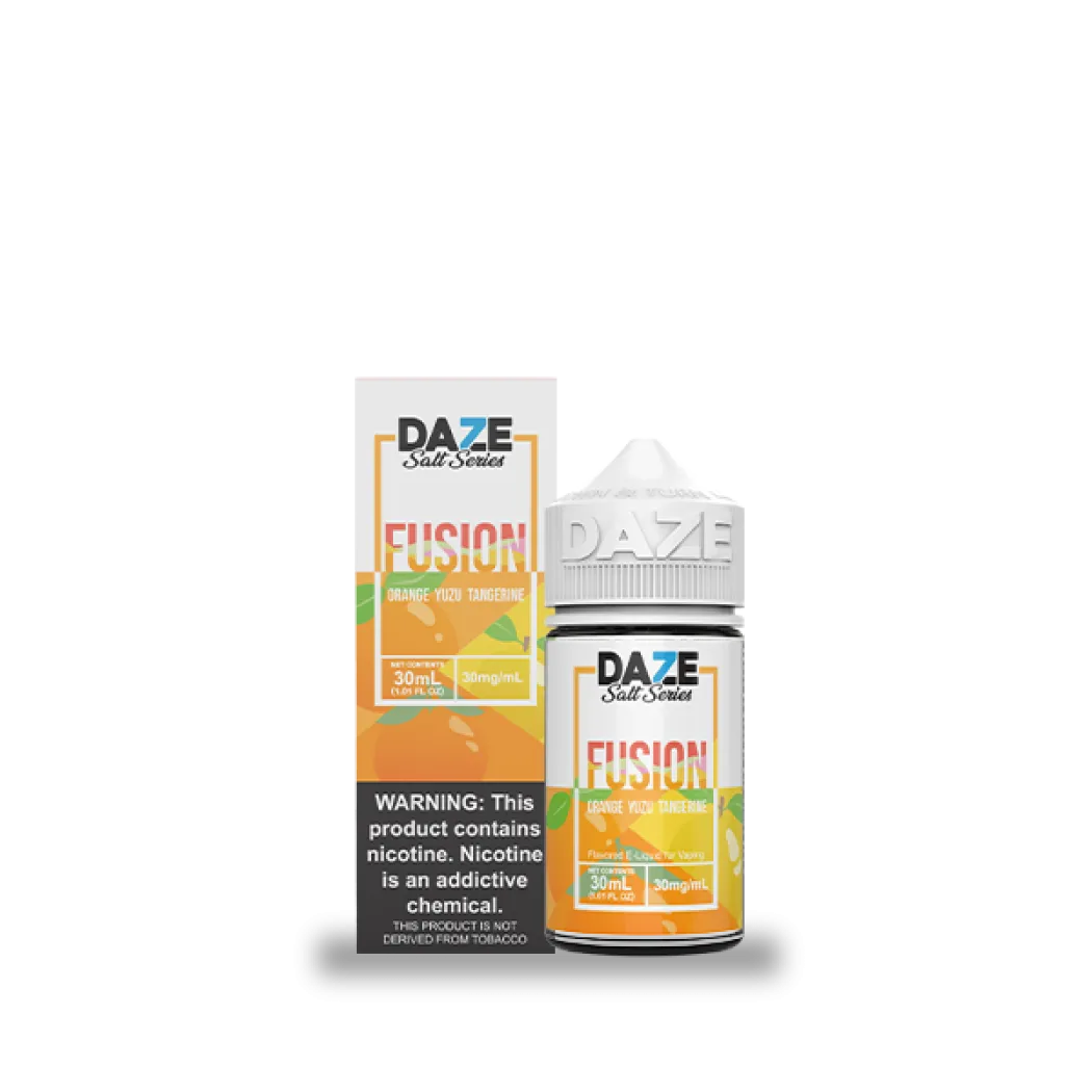 7DAZE FUSION TFN SALT - ORANGE YUZU TANGERINE - 30ML