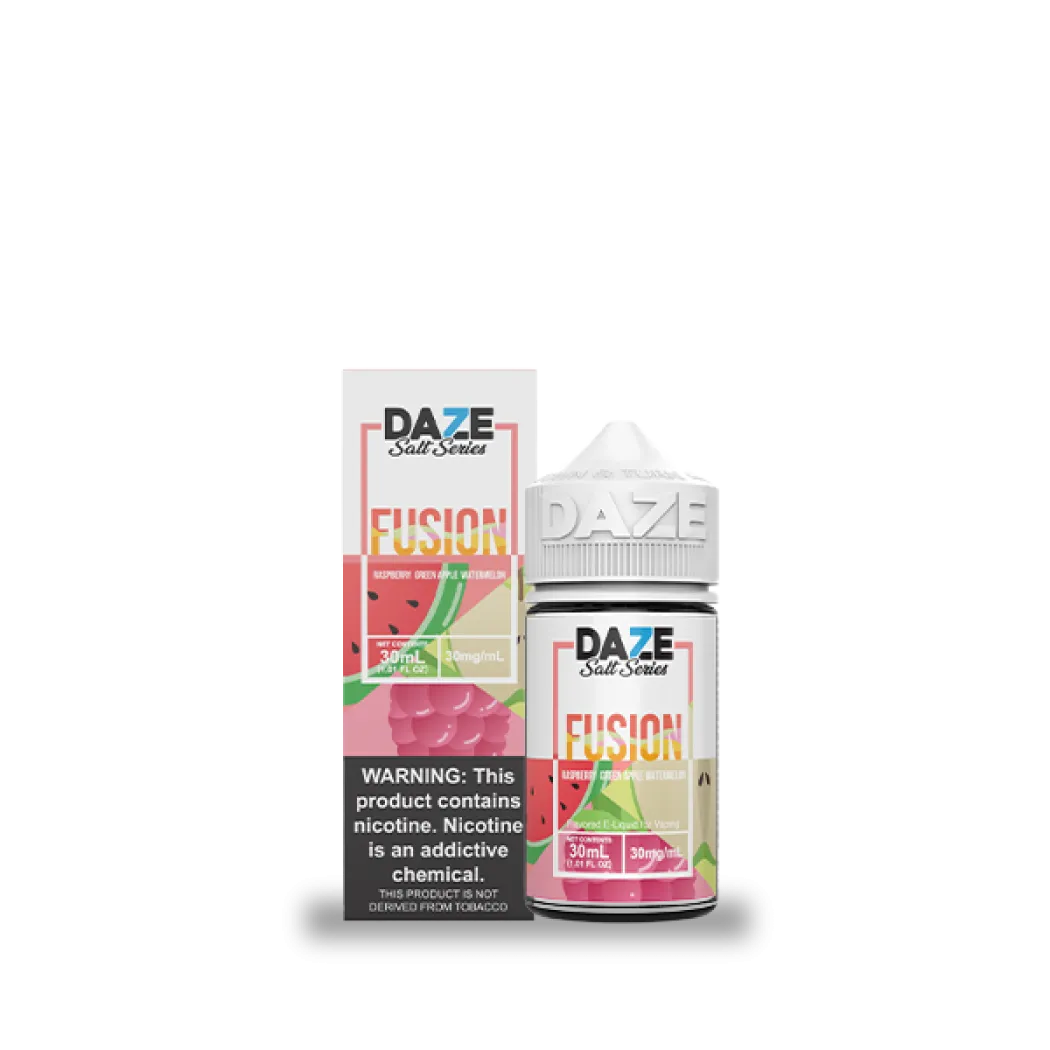 7DAZE FUSION TFN SALT - RASPBERRY GREEN APPLE WATERMELON - 30ML
