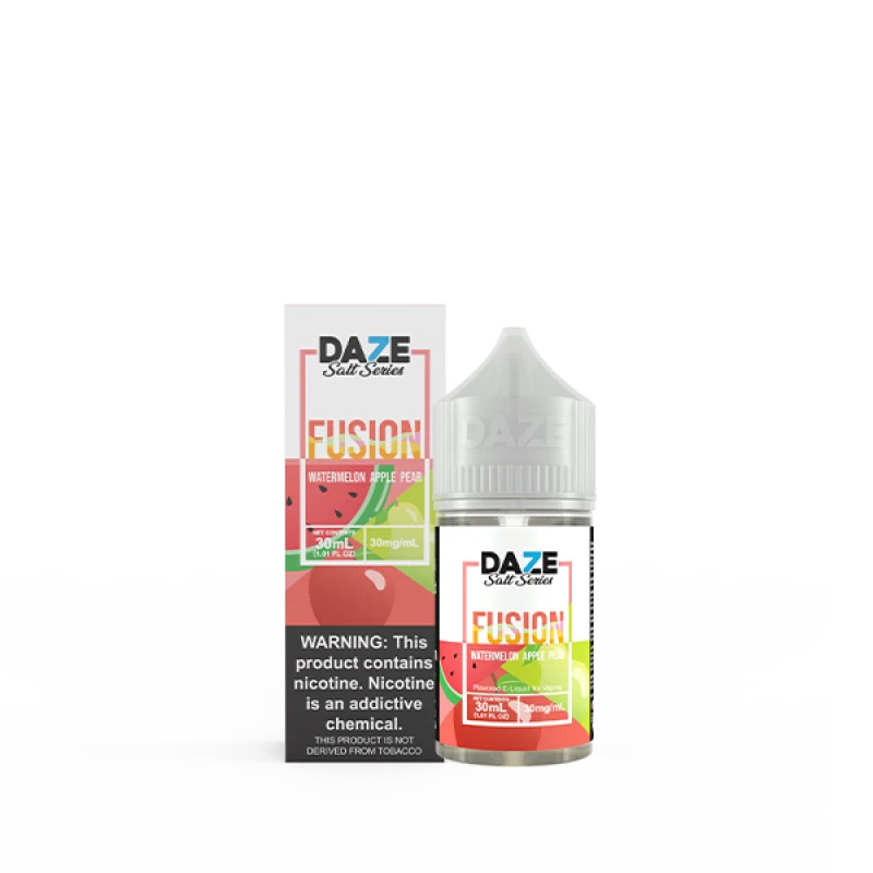 7Daze Fusion TFN Salt - Watermelon Apple Pear - 30ml 7Daze Fusion TFN Salt - Watermelon Apple Pear - 30ml