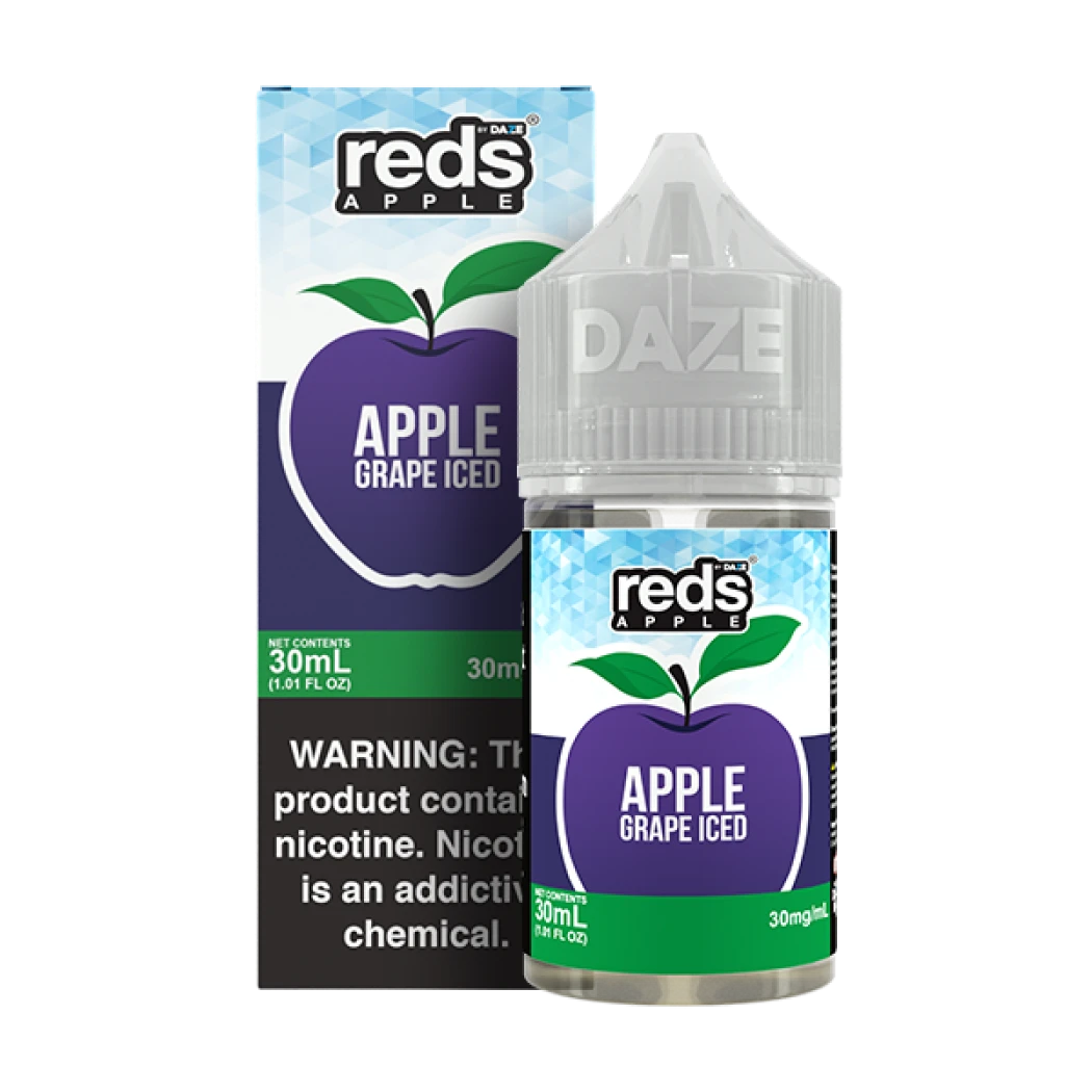 REDS 7DAZE SALT SERIES - 7DAZE GRAPE ICED - 30ML