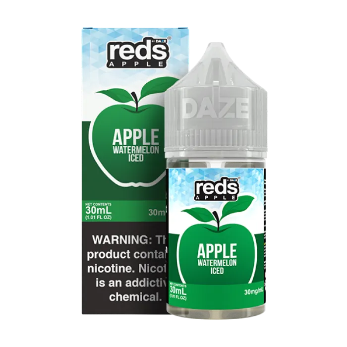 REDS 7DAZE SALT SERIES - 7DAZE WATERMELON ICED - 30ML