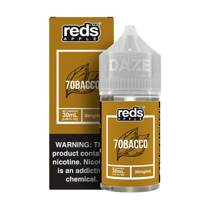 REDS 7DAZE TFN SALT SERIES - TOBACCO (7OBACCO)  - 30ML