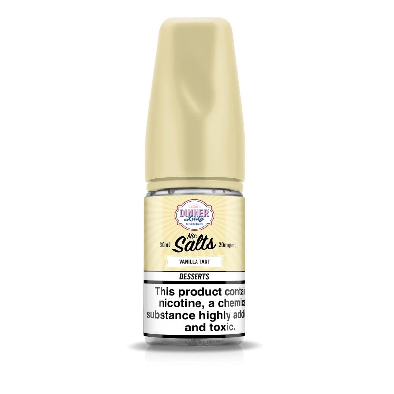 Dinner Lady Desserts - Vanilla Tart - 30ml Dinner Lady Desserts - Vanilla Tart - 30ml